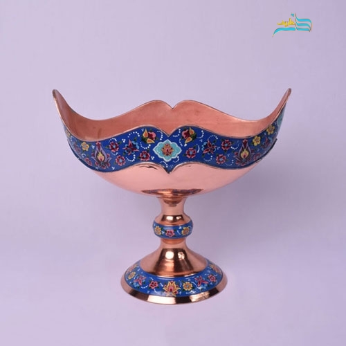 خرید، قیمت و مشخصات کشکول 3 مس و پرداز، بسیار با کیفیت و درجه 1، همراه با روکش پلی استر | هنرظریف