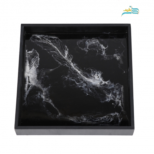 خرید، قیمت و مشخصات سینی چوبی دژاوو طرح مرمر متریال مرغوب درجه 1 با کیفیت بالا و درجه 1 | هنرظریف