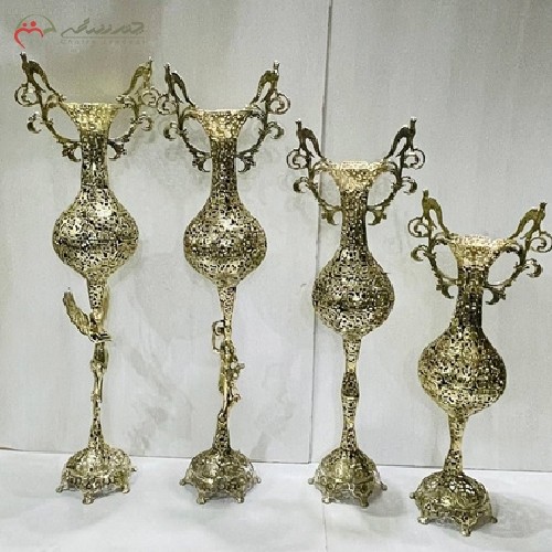 خرید آنلاین، ست گلدان هایی با طرح های متنوع و زیبا از جنس برنز، در ابعاد مختلف، بسیار شیک، به قیمت تولیدی | هنرظریف