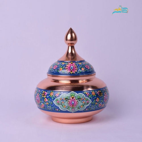 قندان 30 مس و پرداز ساخته شده از ورق ضخیم با روکش پلی استر