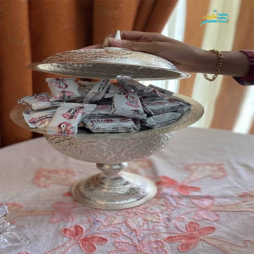 گزخوری نقره‌اندود مس و برنج با ثبات رنگ بالا