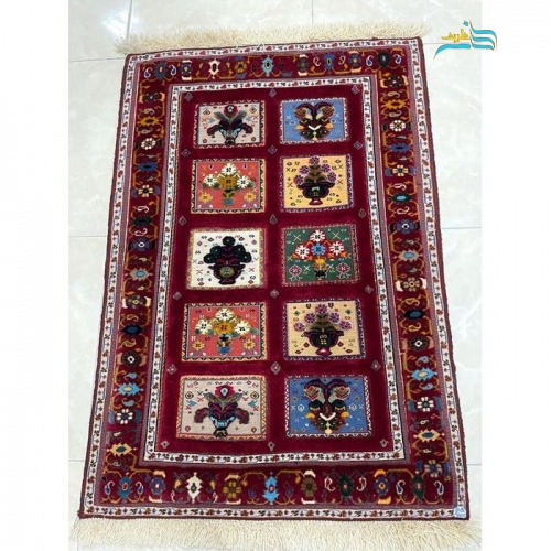 گلیم دستباف سنتی سیرجان با رنگ طبیعی درجه 1 و با کیفیت بالا به همراه ضمانت کالا