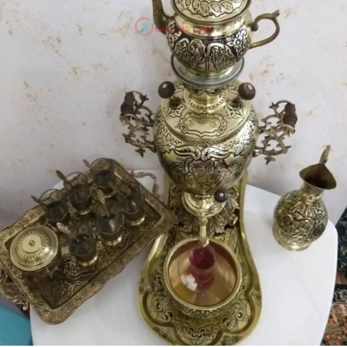 نمای ماکرو از قلمزنی ظریف برای نمایش کیفیت و هنر.