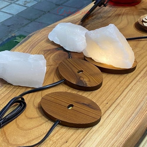 چراغ خواب های سنگ نمک طرح صخره ای