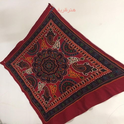 پته رومیزی پشمی دوخته شده از پشم طبیعی