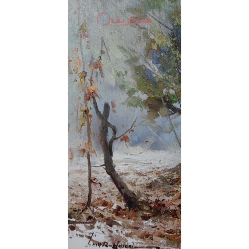 تابلو نقاشی آلاپریما اثری ماندگار با رنگ روغن روی بوم