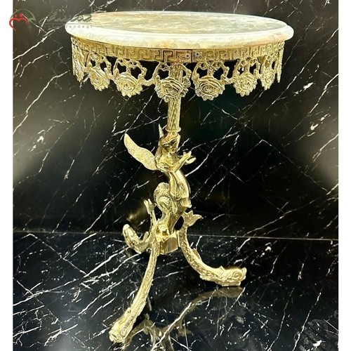 میز خاطره گرد طرح ماهی و رز با کیفیت و زیبا