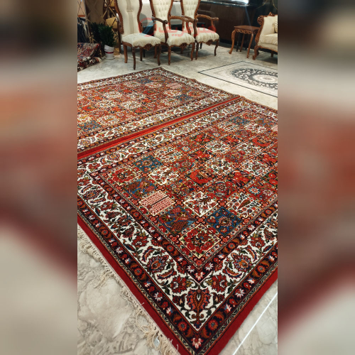 فرش ۱۷۰ در ۲۷۰ جفت خشت بختیاری