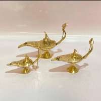 خرید چراغ جادو برنجی هندوستان سه سایز ۶، ۸ و ۱۰ سانتی | هنرظریف