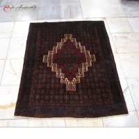 خرید آنلاین،فرش دستبافت سنندج کد 39196 با طرح زمینه لچک و ترنج و حاشیه سرمه ای، چشم نواز، با قیمت عالی | هنرظریف